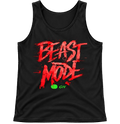 "Beast Mode On" Aggressive Brushstroke Tank Top