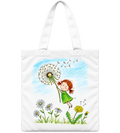 Dandelion Girl Tote Bag
