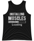 Installing Muscles Loading Gym Tank Top