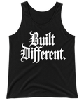Built Different Gothic Gym Tank Top for Men