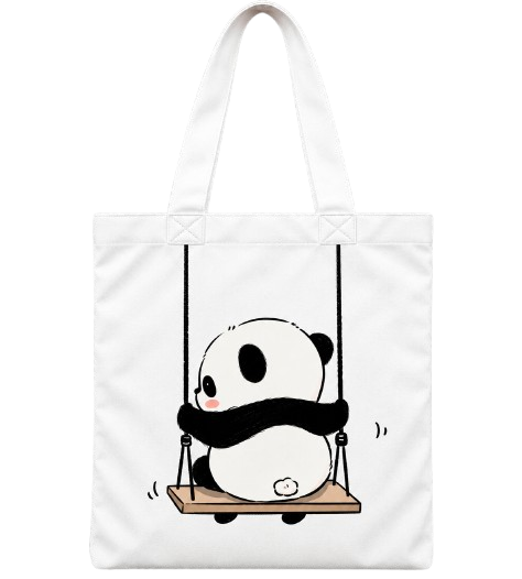 Panda Swing Tote Bag