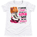"Do It Twice And Take Pictures" Roller Skate Baby Tee