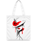 Red Hat Lady Tote Bag