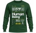 Human Being 100% Organic Long Sleeve T-Shirt