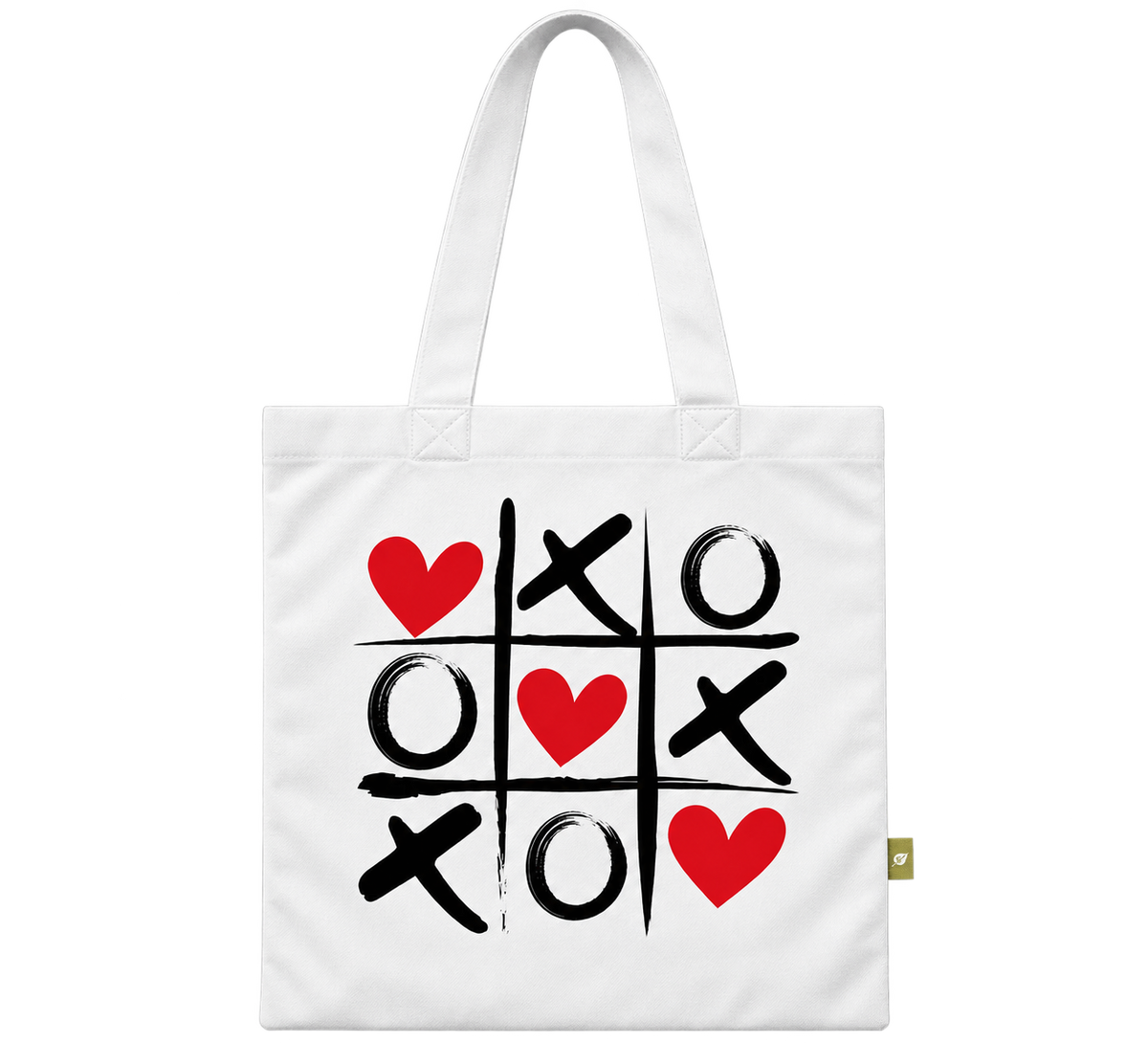 Heart & Cross Tote Bag