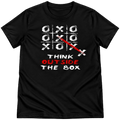 "Think Outside The Box" Tic-Tac-Toe Baby Tee