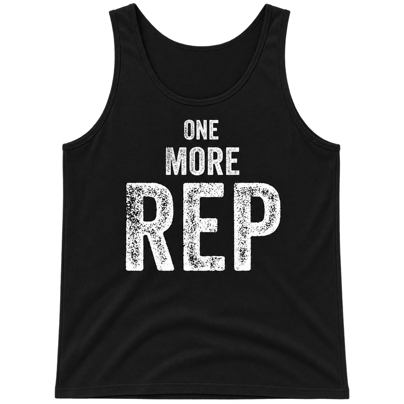 One More Rep Gym Tank Top for Men