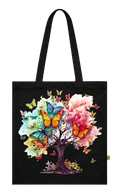 Butterfly Tree of Life Graphic Tote Bag