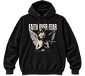 Faith Over Fear Blindfolded Angel Hoodie