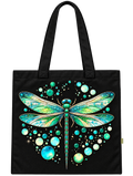 Dragonfly Art Tote Bag with Nature Design