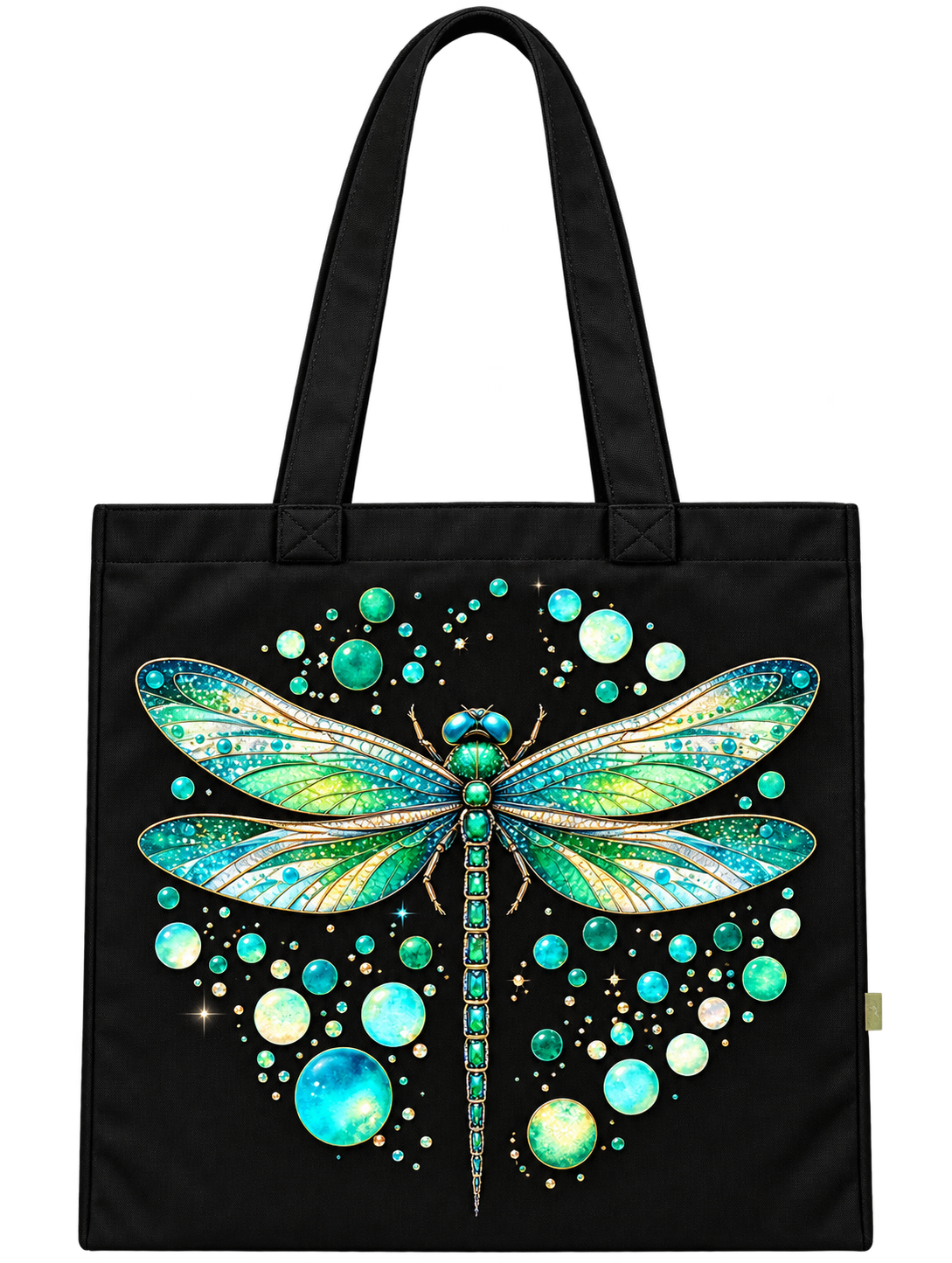 Dragonfly Art Tote Bag with Nature Design