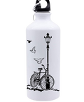 Vintage Bicycle Street Lamp Water Bottle