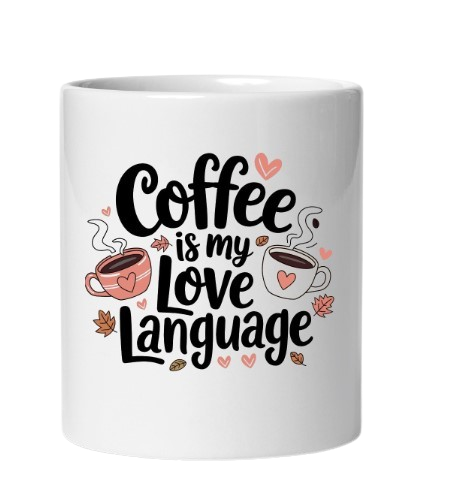 Coffee Is My Love Language Mug