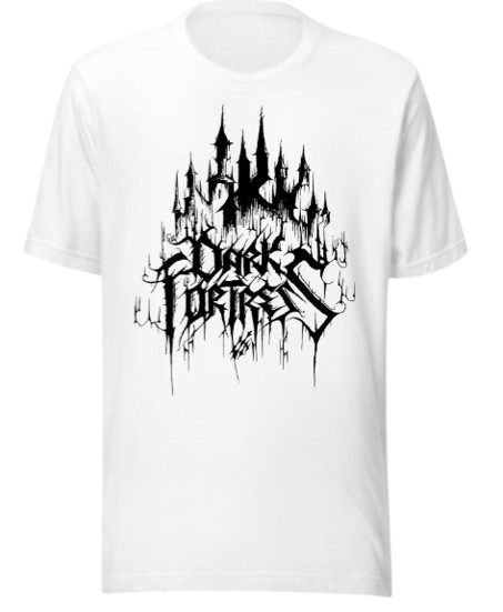 Dark Fortress Gothic Castle Graphic T-Shirt