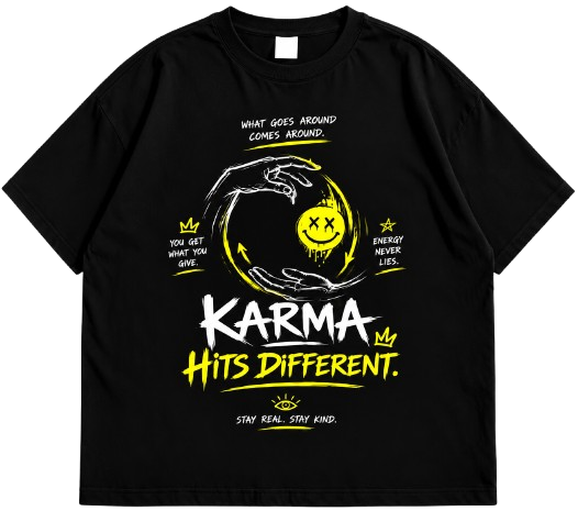 Karma Hits Different Tee