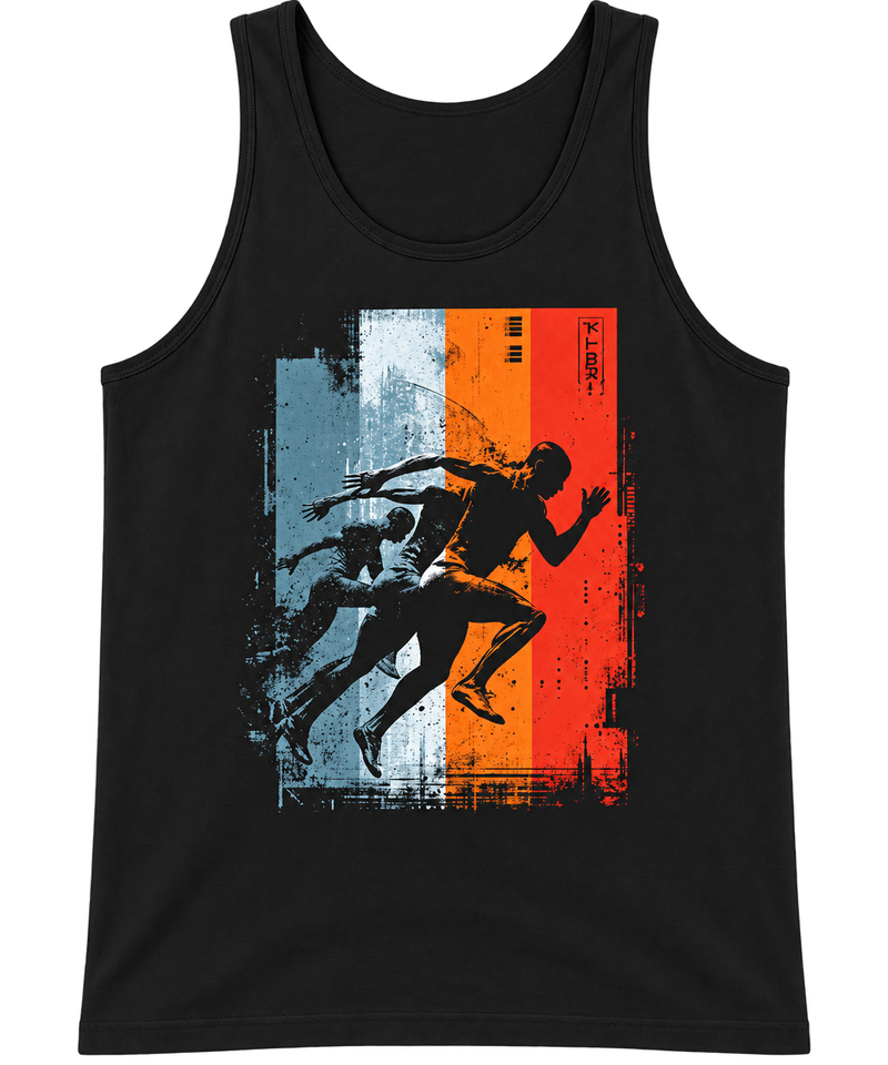 "Sprint Mode" Athletic Runner Tank Top