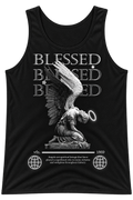 Blessed Angel Gothic Graphic Tank Top