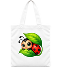 Cute Ladybug Tote Bag