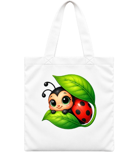 Cute Ladybug Tote Bag
