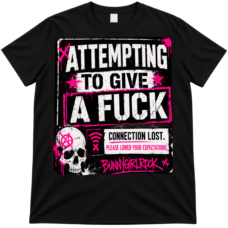 "Connection Lost" Grunge Punk Baby Tee
