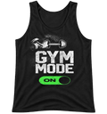 Gym Mode On" Toggle Switch Tank Top